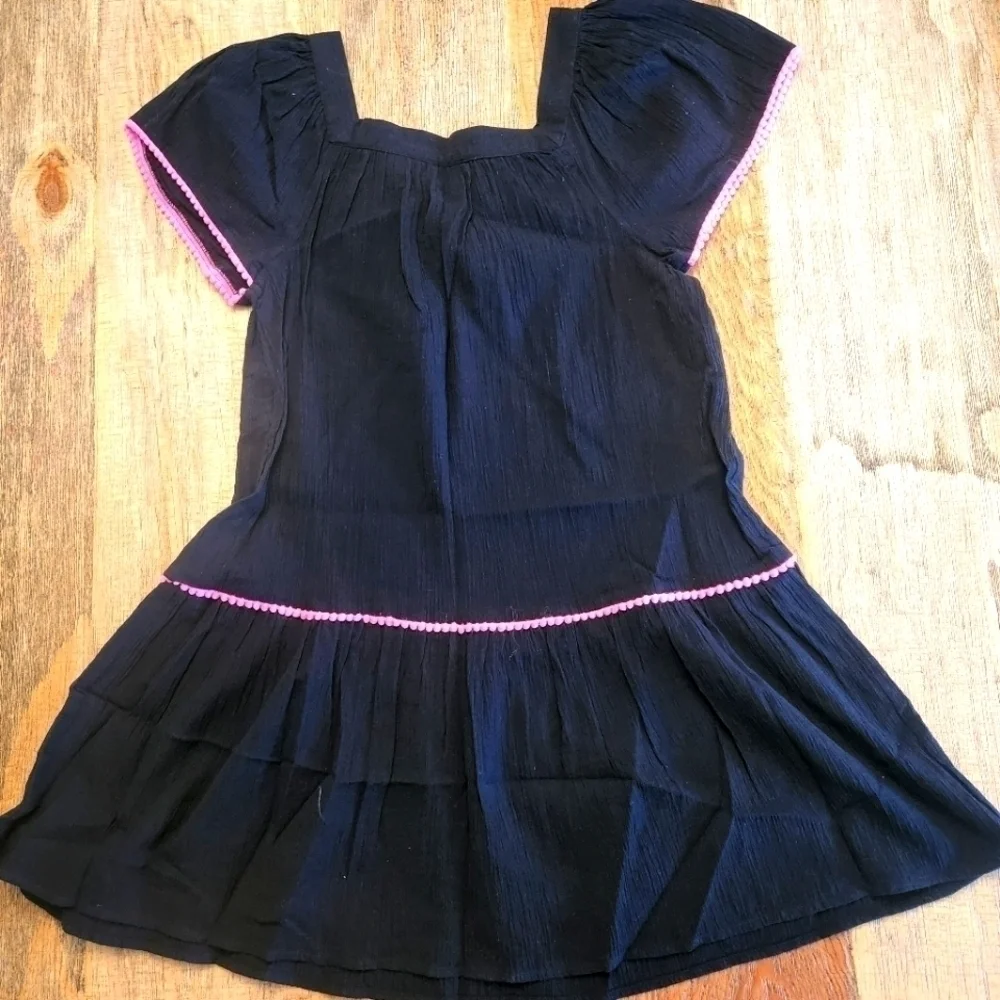 New The Children's Place Black dress Sz Large